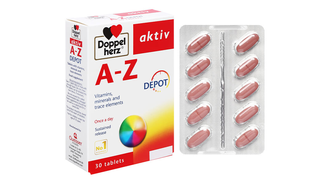 Vitamin tổng hợp AZ depot (Hộp 30 Viên)
