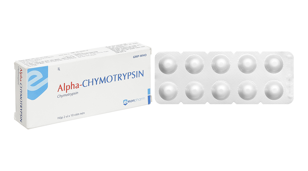 Alpha chymotrypsin - Thuốc Kháng Viêm, Chống Phù Nề