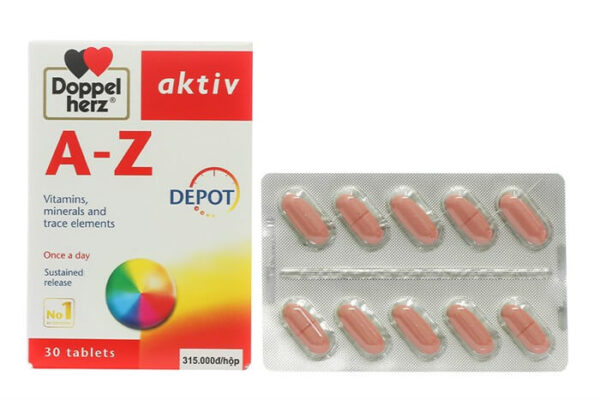 Vitamin tổng hơp Doppelherz Aktiv A-Z Depot