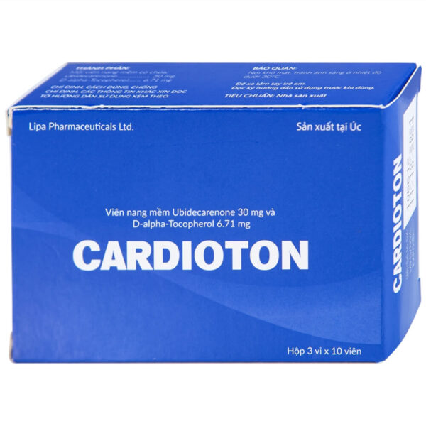 Cardioton 30mg (Hộp 3 vỉ x 10 viên)