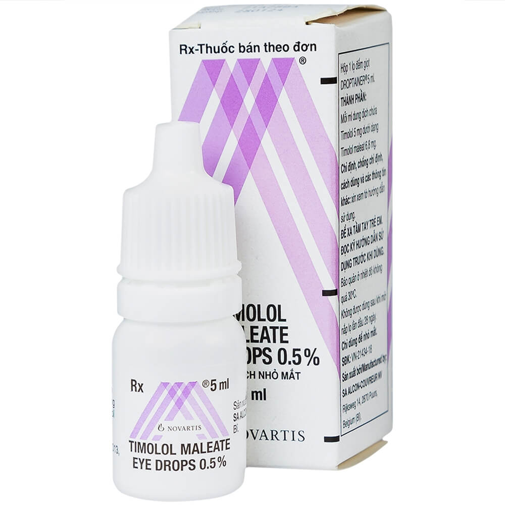 Thuốc nhỏ mắt Timolol Maleate Eye Drops