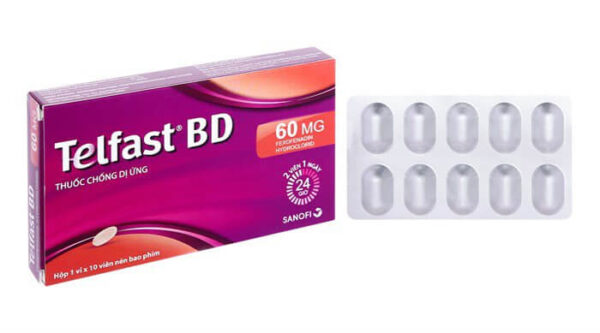 Telfast 60mg - chống dị ứng