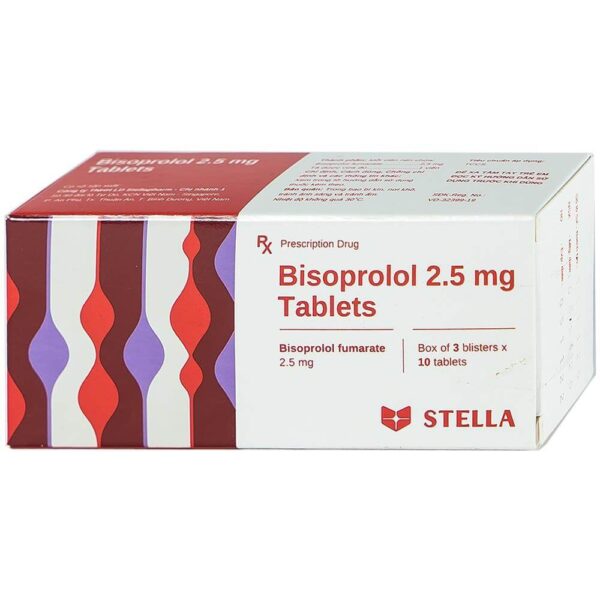 Bisoprolol 2,5mg Stella