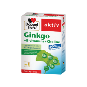 Ginkgo + Vitamin B + Choline - hộp 30 viên Doppel herz
