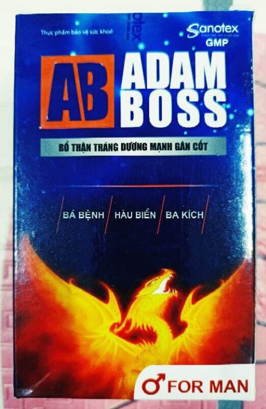 Adam Boss - Bổ Thận Tráng Dương Mạnh Gân Cốt