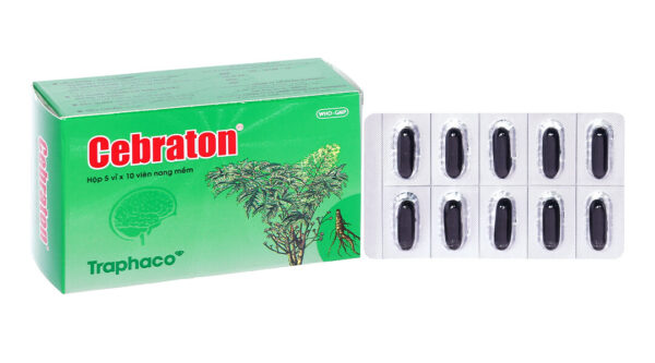 Cebraton Traphaco (5 vỉ x 10 viên)