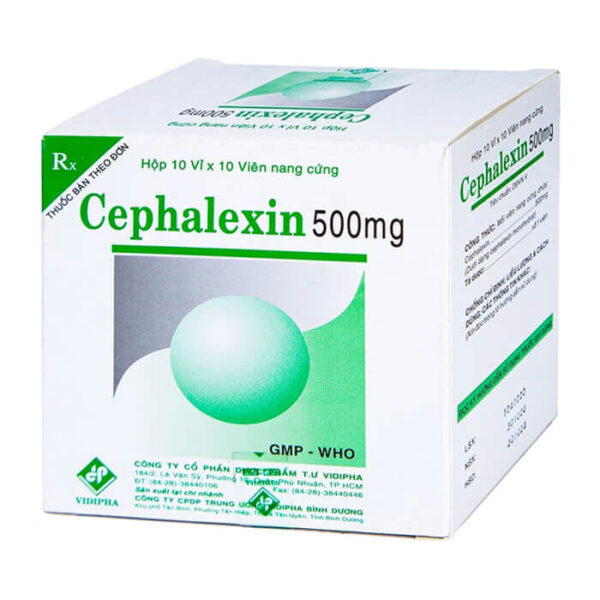 Cephalexin 500mg Vidipha