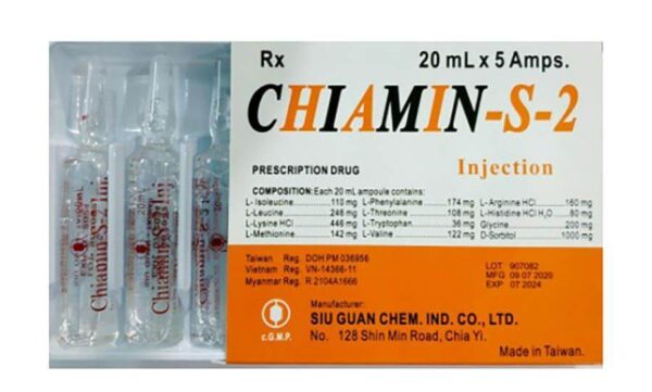 Chiamin-S-2 (5ống x 20ml)