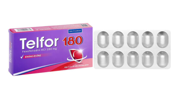 Telfor 180- thuốc chống dị ứng