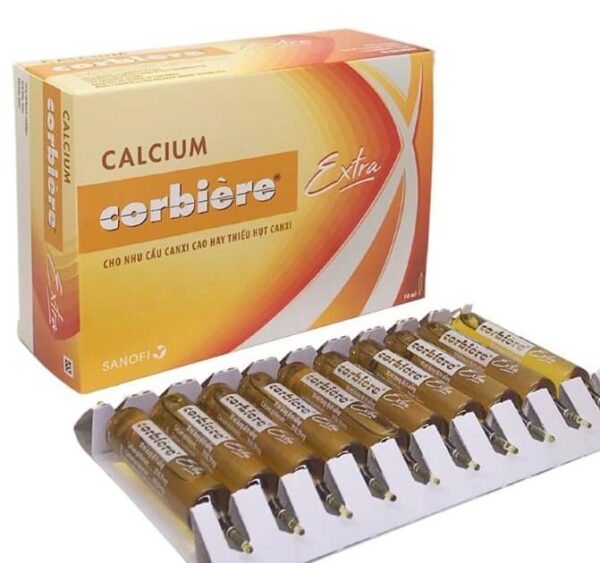 Calcium Corbiere Extra (Hộp 30ống X 10ml) Sanofi