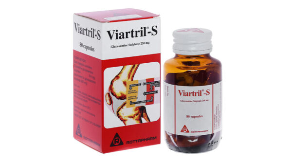 Viartril-S lọ 80 viên bổ sung dưỡng chất cho khớp