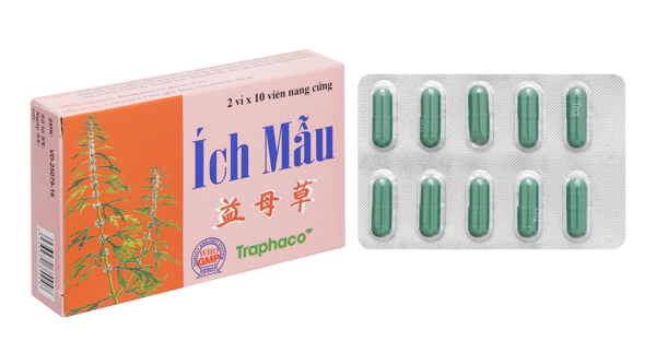 Ích Mẫu Traphaco (2vỉ X 10viên) Thuốc Điều Hoà Kinh Nguyệt