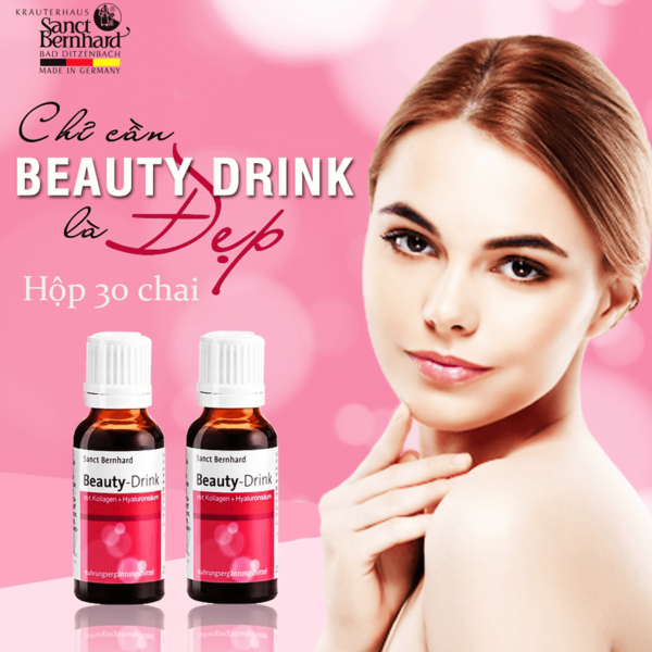 Beauty Drink Collagen Hyaluronic hộp 30 lọ