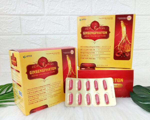 Gingsengphaton Letco bổ sung vitamin khoáng chất cho người mệt mỏi, suy nhược cơ thể