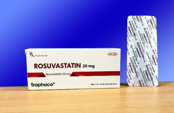 Hình ảnh thuốc Rosuvastatin 20mg