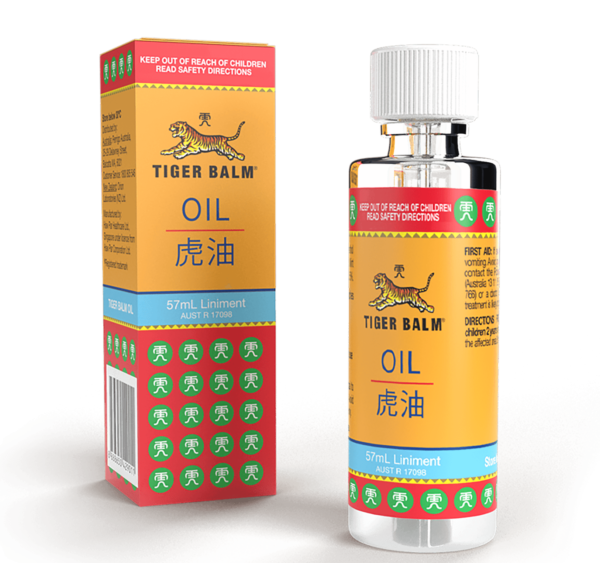Dầu Xoa Bóp Tiger Balm Oil (Chai 57ml)