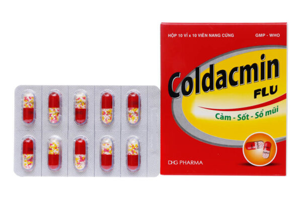 Coldacmin Flu ( Hộp 10vỉ x 10viên) DHG