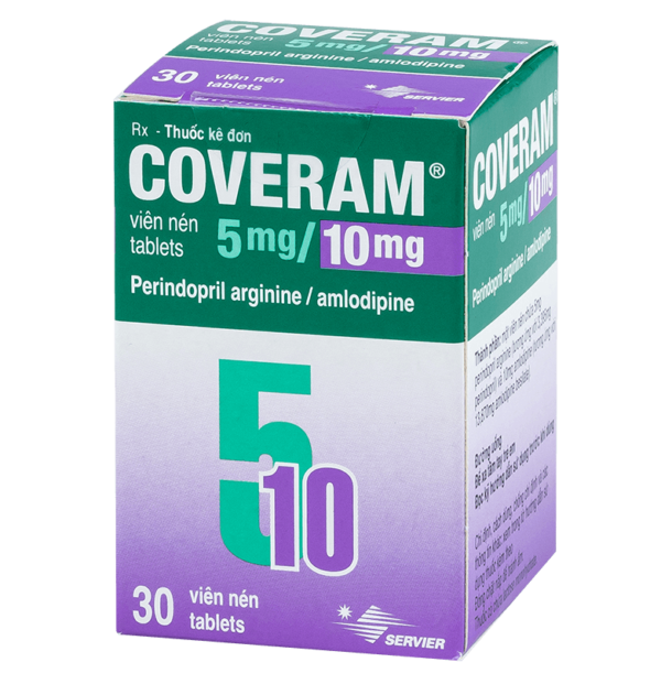 Thuốc Coveram 5mg/10mg