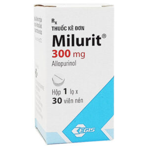 hình ảnh thuốc milurit 300mg