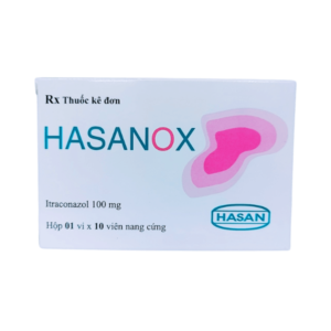Thuốc Hasanox trị nấm hộp 10 viên