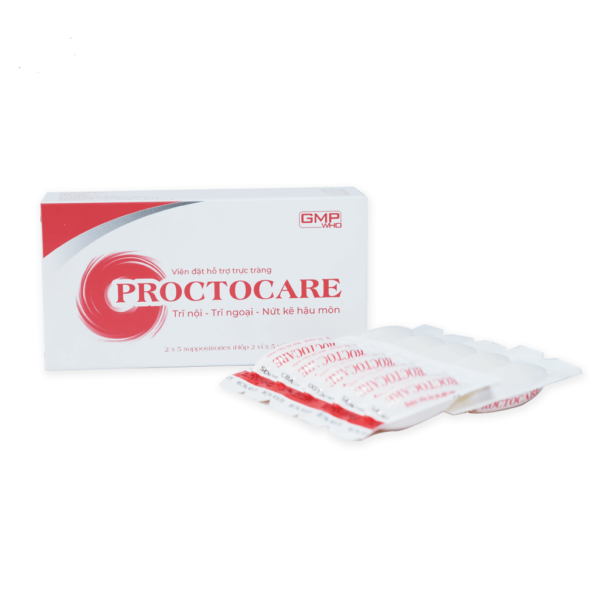 Hình ảnh proctocare viên đặt trĩ