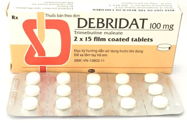 Thuốc Debridat 100mg (Hộp 2vỉ x 15viên)