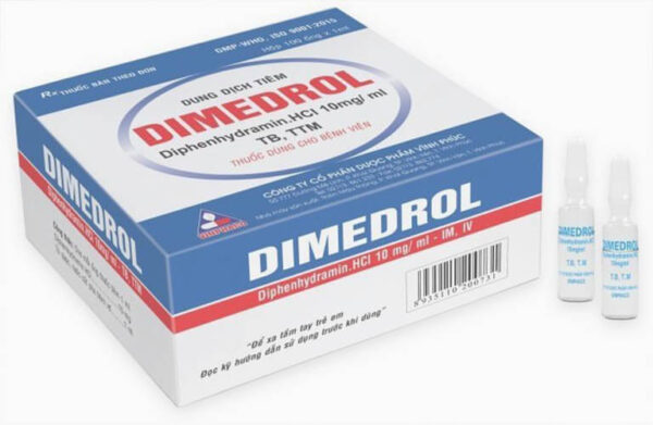 Dimedrol Vinphaco 10mg/ml (Hộp 100ống)