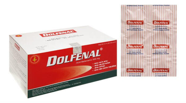 Dolfenal 500mg (Hộp 25 vỉ x 4 viên)