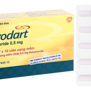 Thuốc Avodart 0.5mg hộp 30 viên- thuốc chữa phì đại tiền liệt tuyến