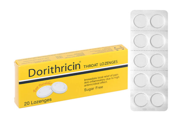 Viên ngậm Dorithricin (2 vỉ x 10 viên)