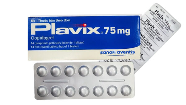 Thuốc Plavix 75mg phòng và điều trị huyết khối hộp 14 viên