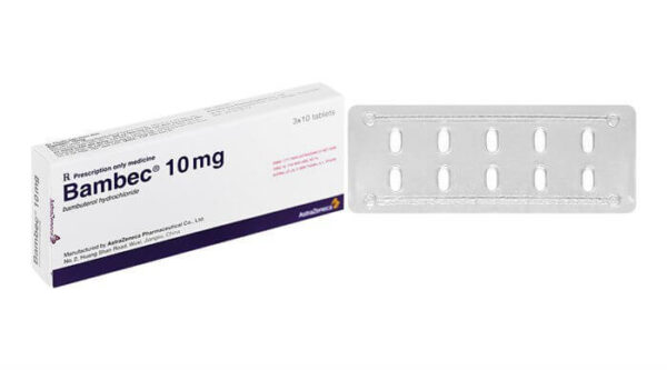 Thuốc Bambec 10mg giãn khí, phế quản