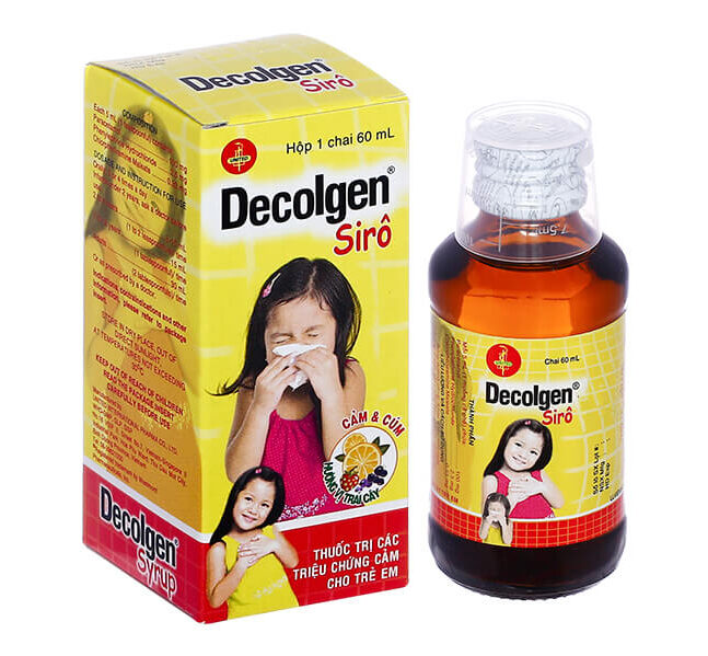 Thuốc Decolgen Siro 60ml