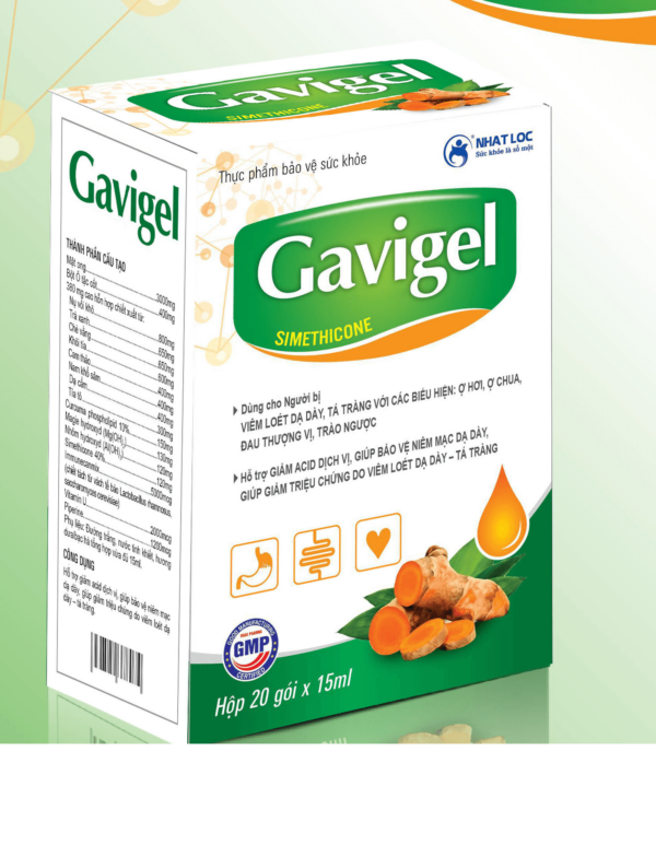 Gavigel bảo vệ niêm mạc dạ dày hộp 20 gói
