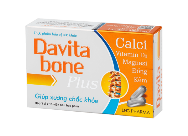 Davita Bone Plus DHG (Hộp 3Vỉ x 10Viên)