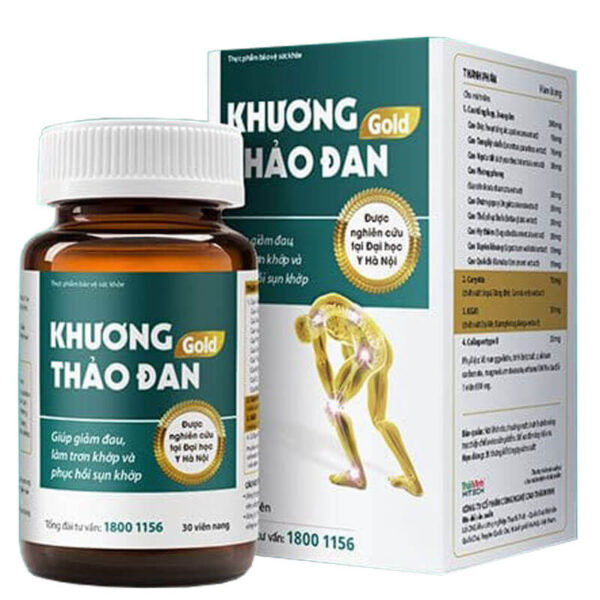 Khương thảo đan Gold lọ 30 viên