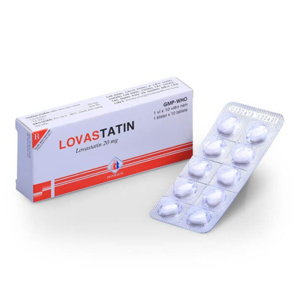 thuốc Lovastatin 20mg Domesco