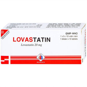 thuốc Lovastatin 20mg Domesco