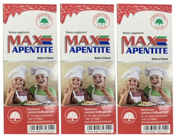 Siro Max Apentite Poland kích thích ăn ngon, tăng sức đề kháng (lọ 120ml)