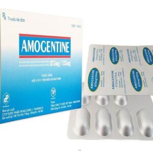 Amogentine 875mg/125mg (2vỉ x 7viên)