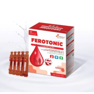 Ferotonic hộp 20 ống N- Biotech bổ sung cho người thiếu máu thiếu sắt