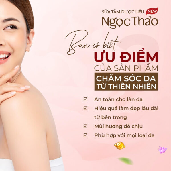 Sữa tắm chuyên sâu Ngọc Thảo