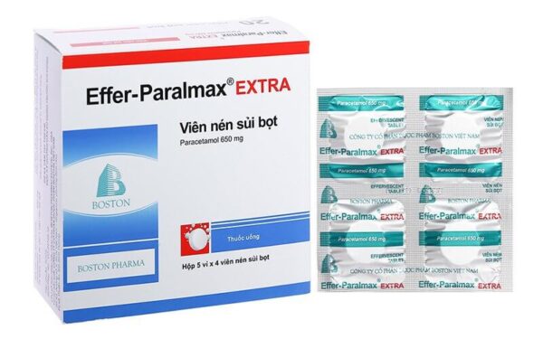 Effer-Paralmax Extra (Hộp 5 vỉ x 4 viên)