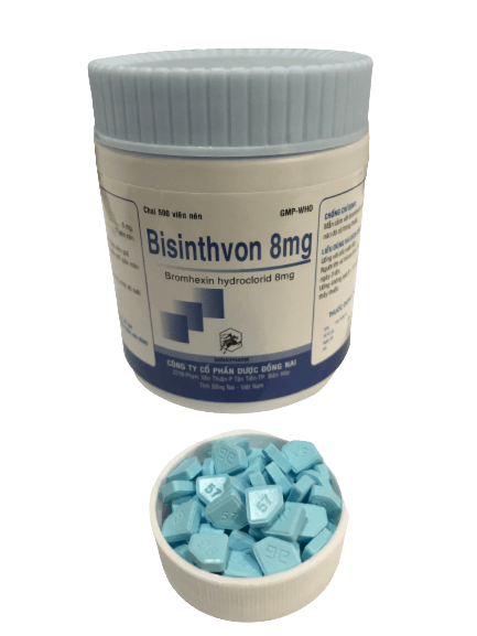 Thuốc Bisinthvon 8mg (Lọ 500 viên nén)