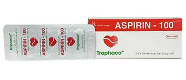Aspirin 100mg Traphaco (3 vỉ x 10 viên)
