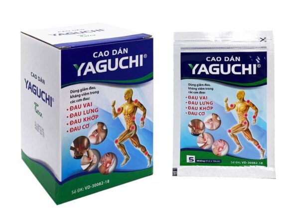 Cao dán Yaguchi (Hộp 20 gói x 5 miếng)