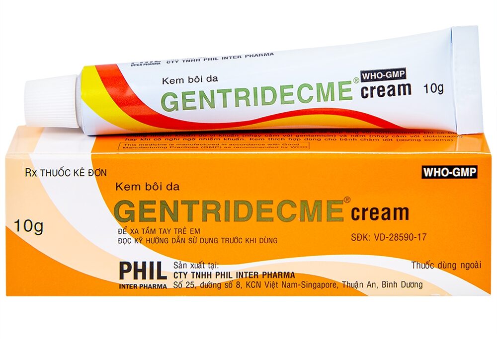 Thuốc Gentridecme Cream PHIL ( Tuýp 10g)
