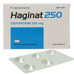 Thuốc Haginat 250 DHG (Hộp 2 vỉ x 5 viên)