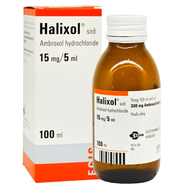 Halixol Siro 15mg/5ml (Chai 100ml)