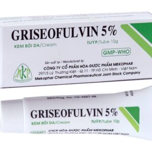 Griseofulvin 5% Mekophar (Tuýp 10g)